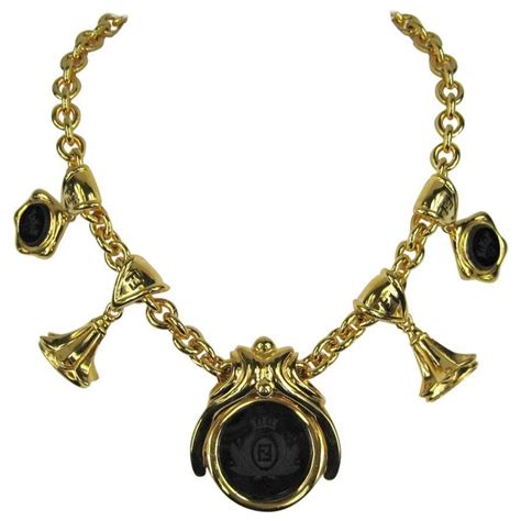 fendi necklace|vintage Fendi necklace.